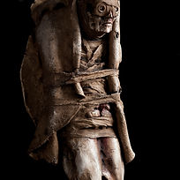 sculpture résine momie yoann penard
