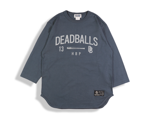 DEADBALLS】3/4 sleeve Tee (SOLID COLOR) | EVILWIRE / STORE