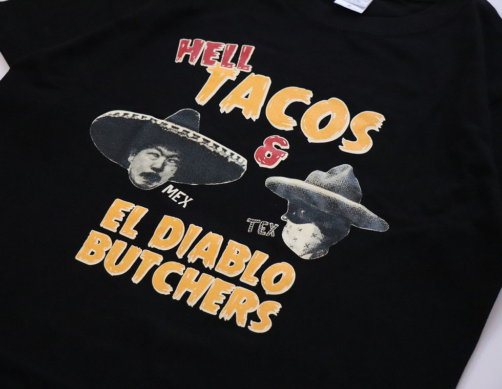 サムネイル： 【HELL TACOS & EL DIABLO BUTCHERS】S/S Tee