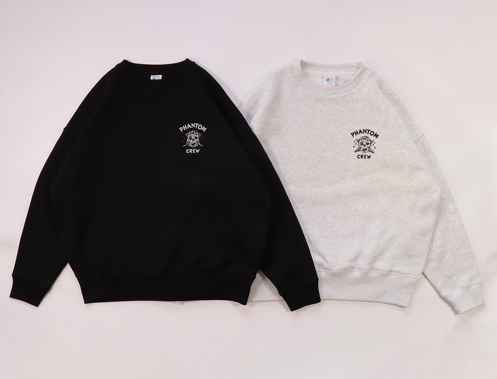 サムネイル： 【PHANTOM CREW】 wide silhouette sweat