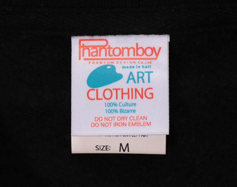サムネイル： 【PHANTOM CREW】 wide silhouette sweat