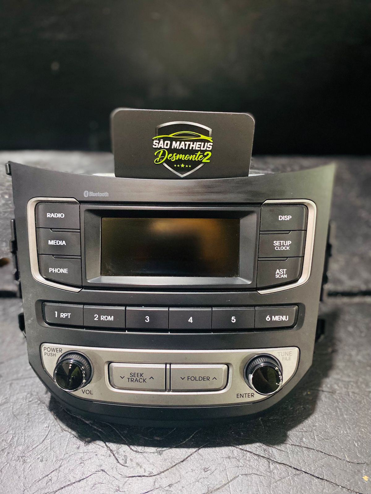 RÁDIO ORIGINAL HYUNDAI HB20