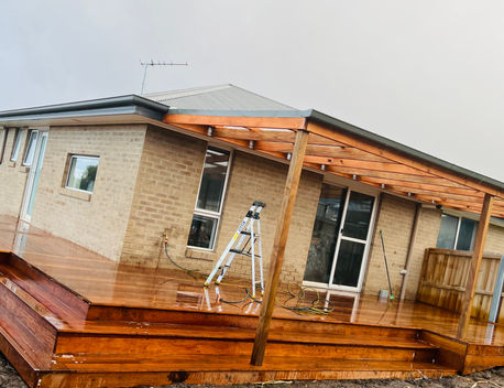 new timber decking hobart