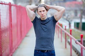 Ryan Faino | Fitness Modeling on Roosevelt Island, New York City.