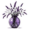 Lavender Vase