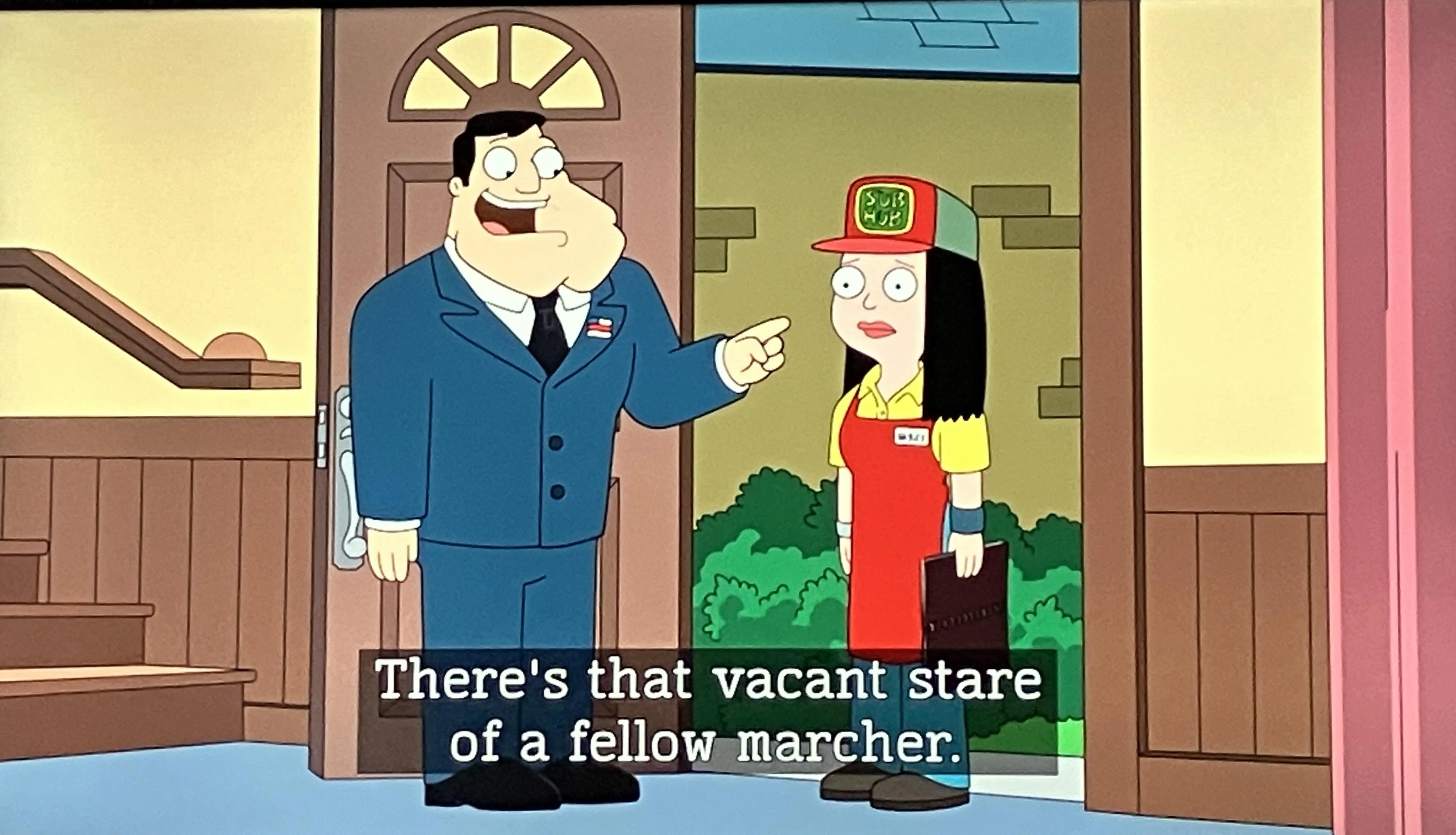 American Dad the long march