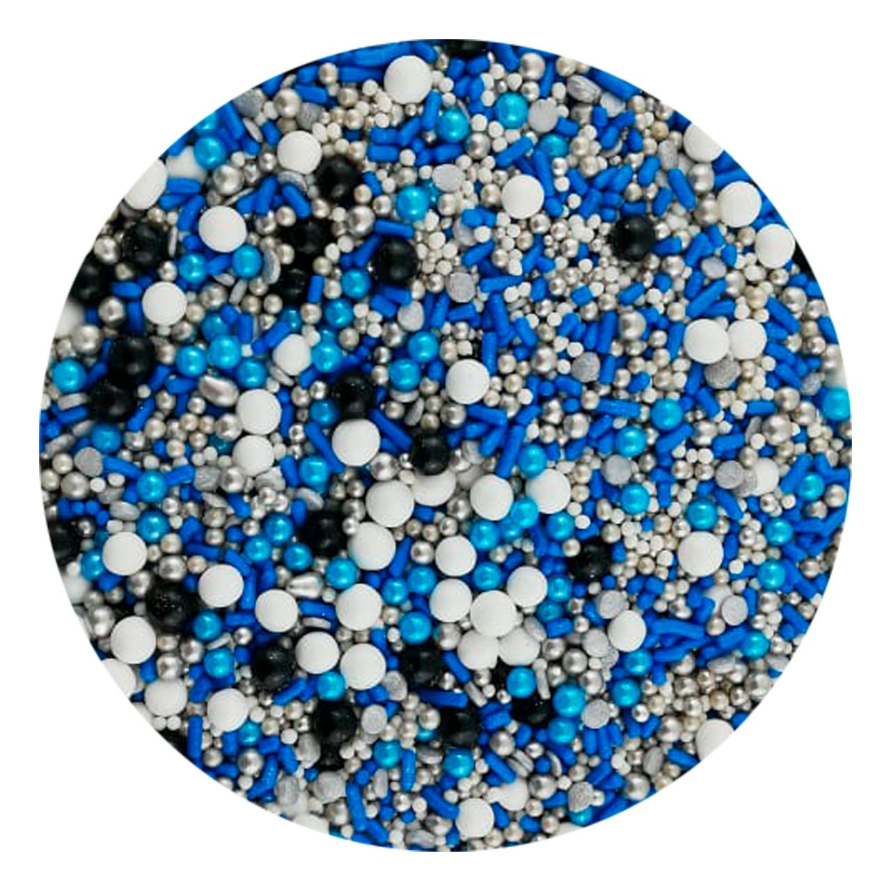 Grageas Fancy Sprinkles Azul Para Decoración y Repostería