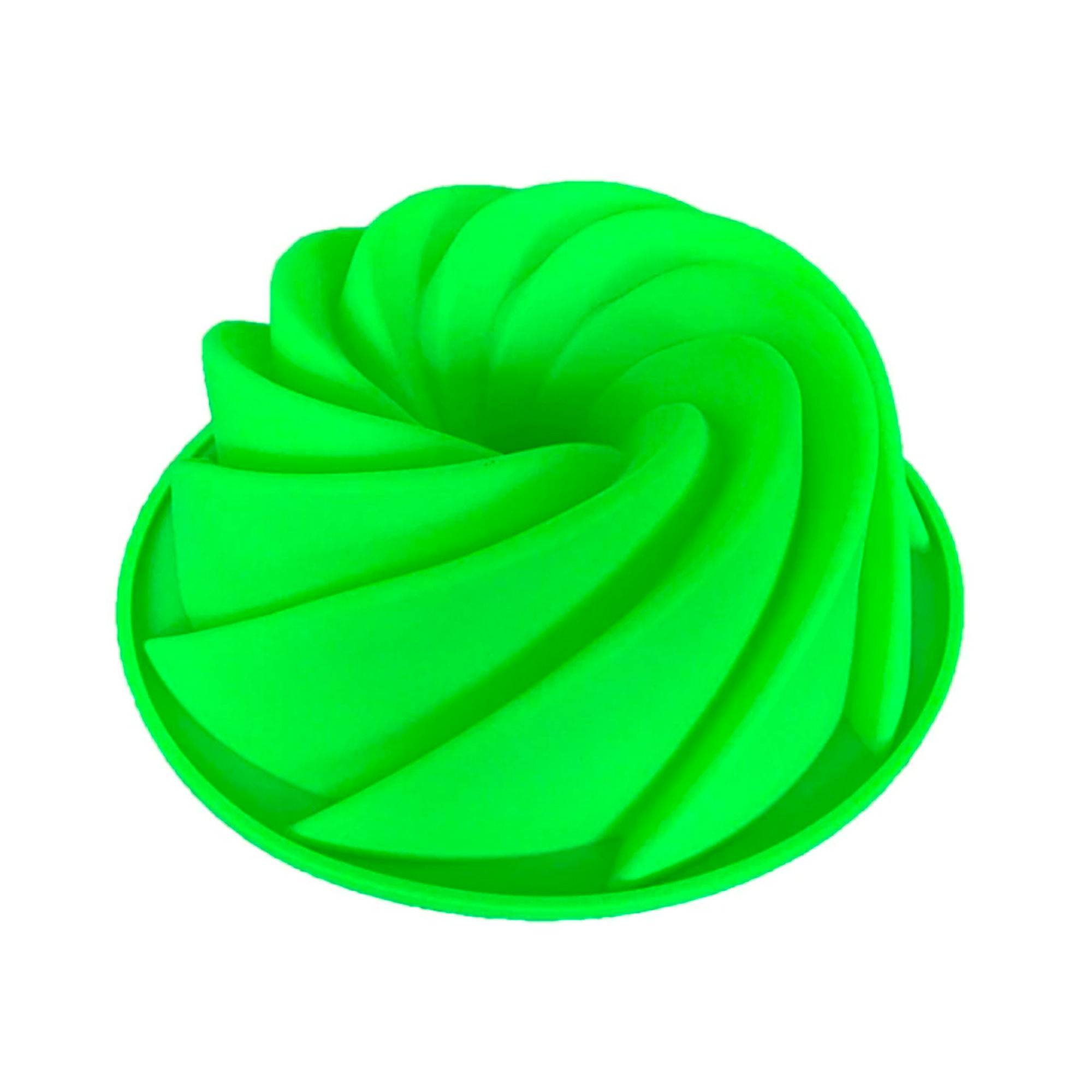 Molde De Silicon Remolino Grande 3D Para Tortas O Gelatinas