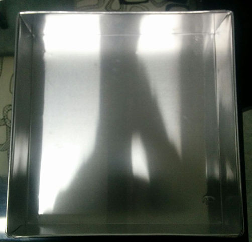 Miniatura: Molde Para Tortas Cuadrado Libra 26 Cm Metalico