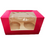 Miniatura: Media Docena Cajas Decorativa Para 2 Cupcakes Fucsia