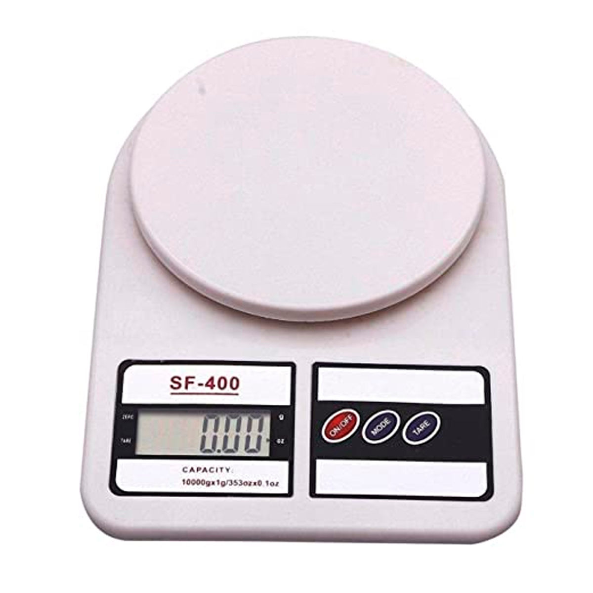 Balanza Gramera Digital Para Alimentos Hasta 10 Kg + Bateria