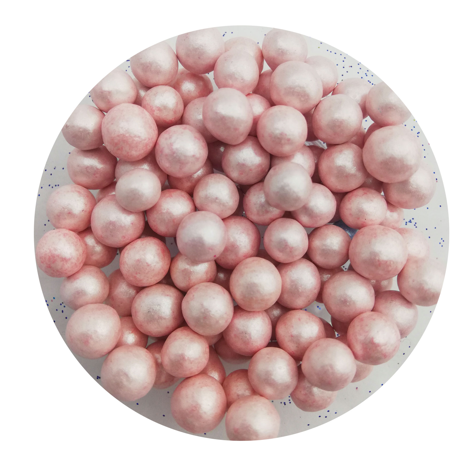 Perlas Doradas Salmón 20g #5 Para Decorar Repostería