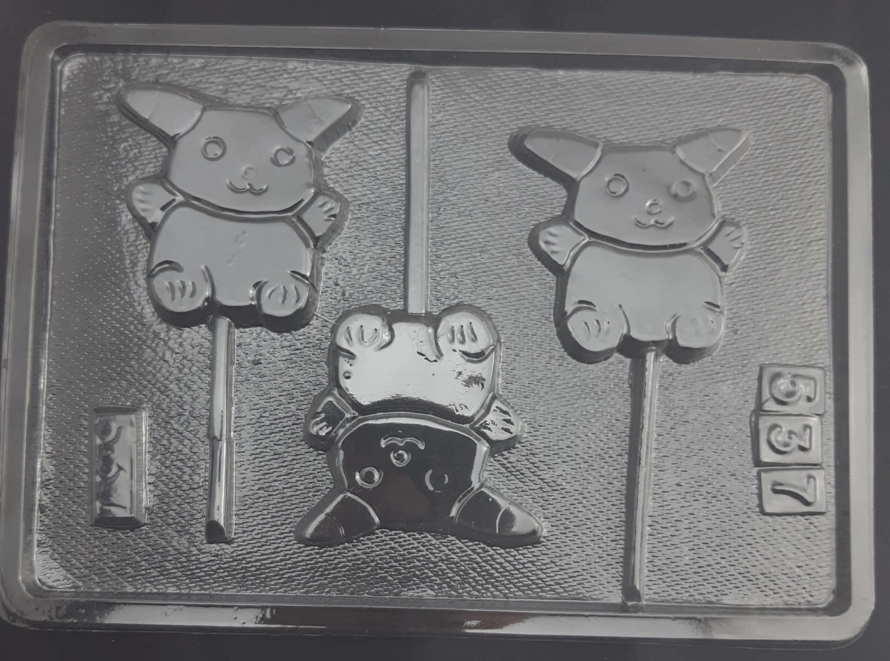 Molde Acetato Para Chocolatinas Lollipops Pikachú