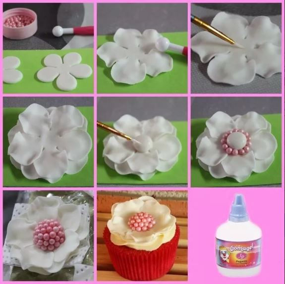 Miniatura: Gomagel Pegamento Comestible Para Fondant Chocolate Y Postres