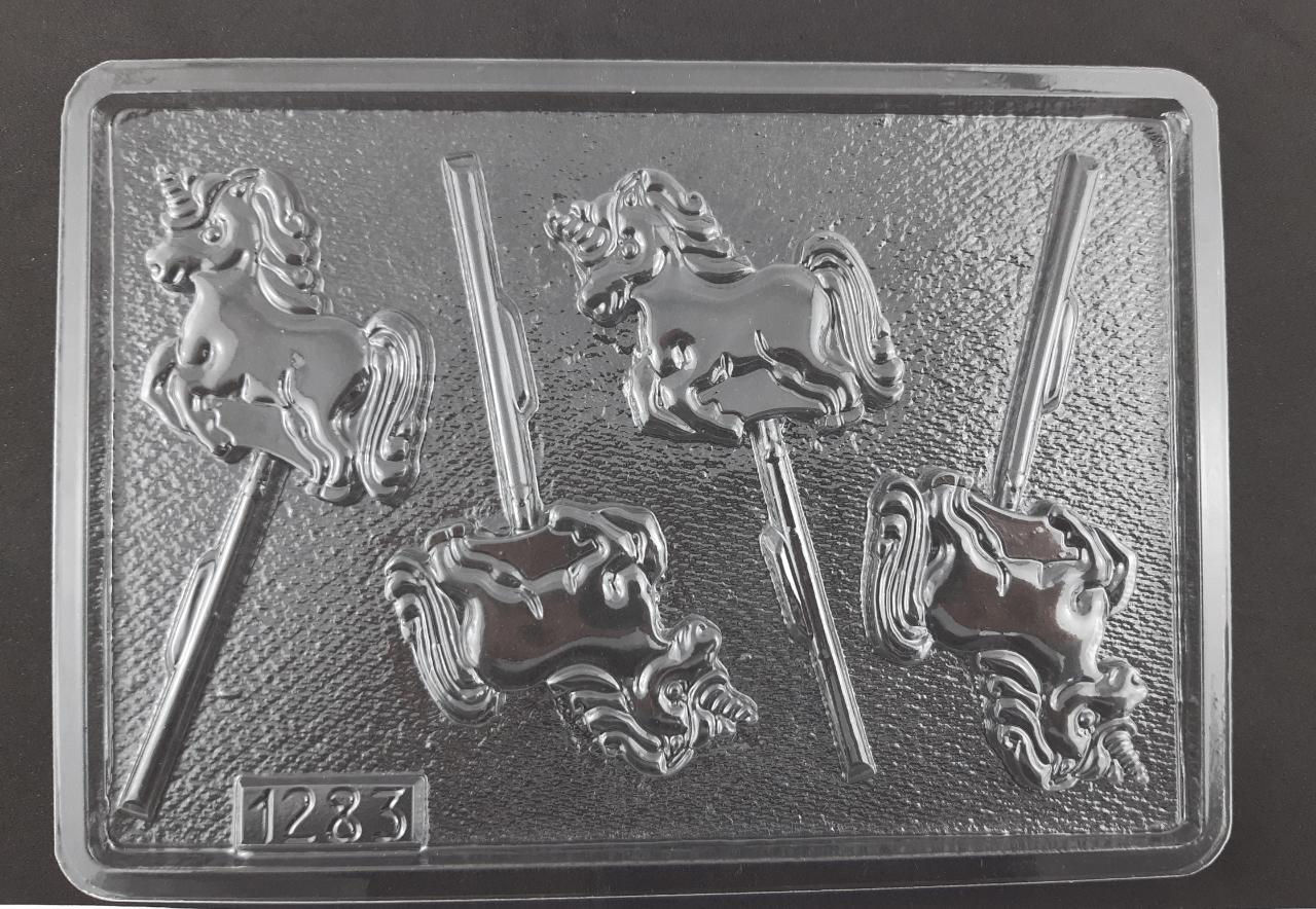Molde Acetato Unicornio x 4