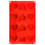Miniatura: Molde Silicon 12 Corazones Mini Cupcakes Jabones Velas Chocolates