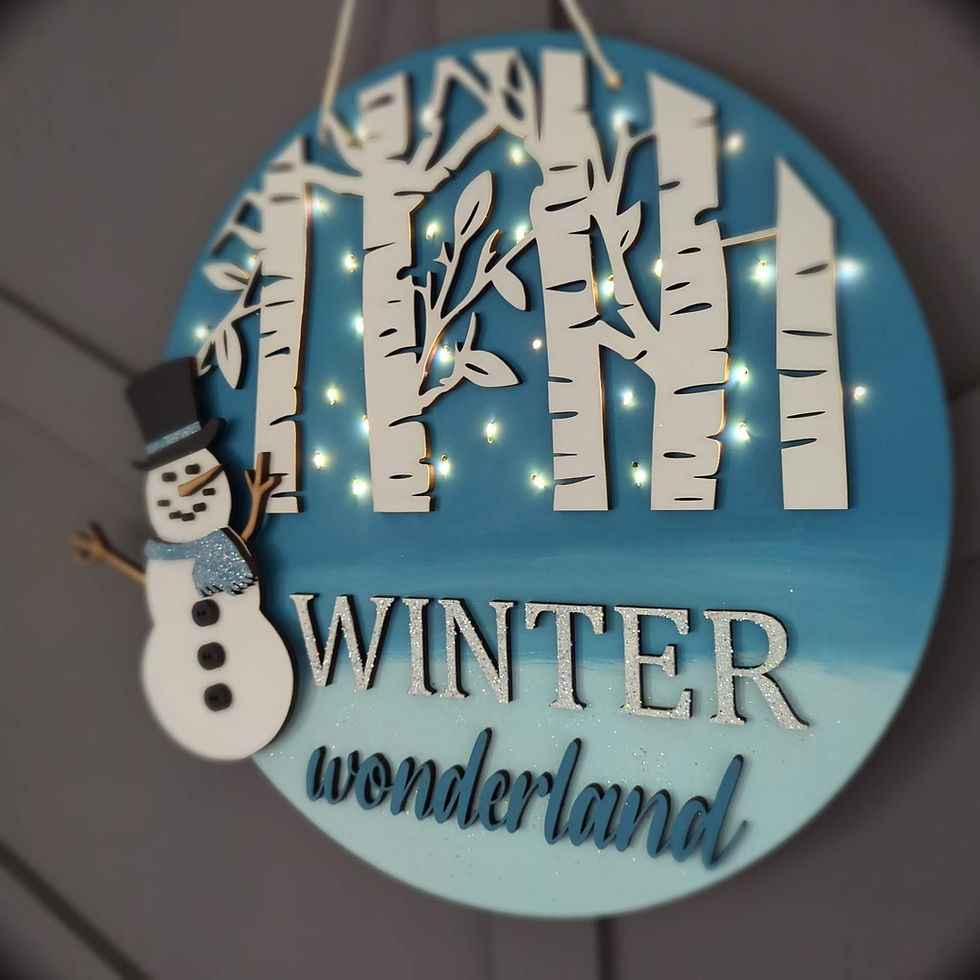 Thumbnail: Nov 6th, 2026  600pm-800pm -  3D Lighted 18" Xmas Rounds