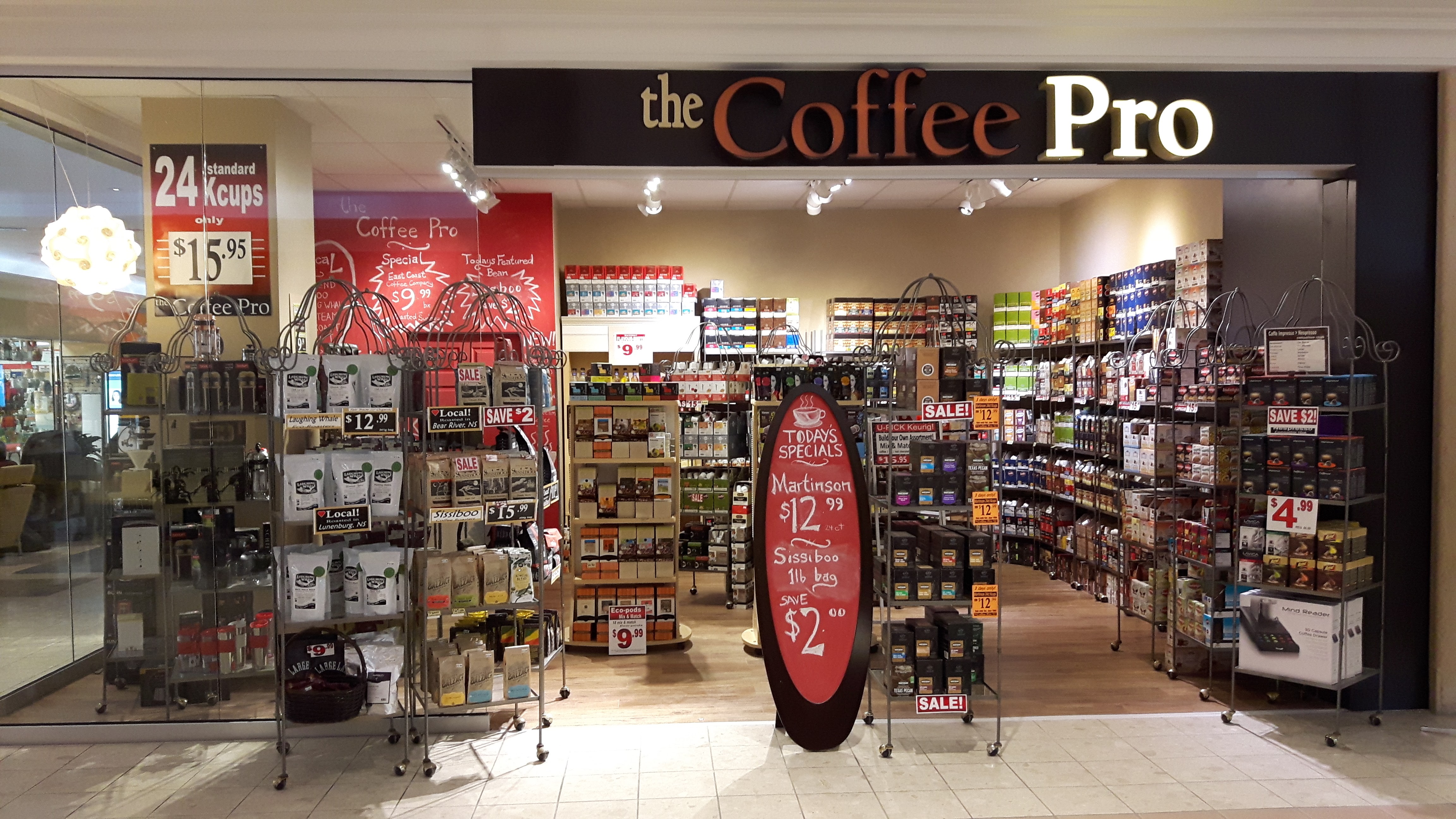 The Coffee Pro. Coffee Merchant. Halifax.