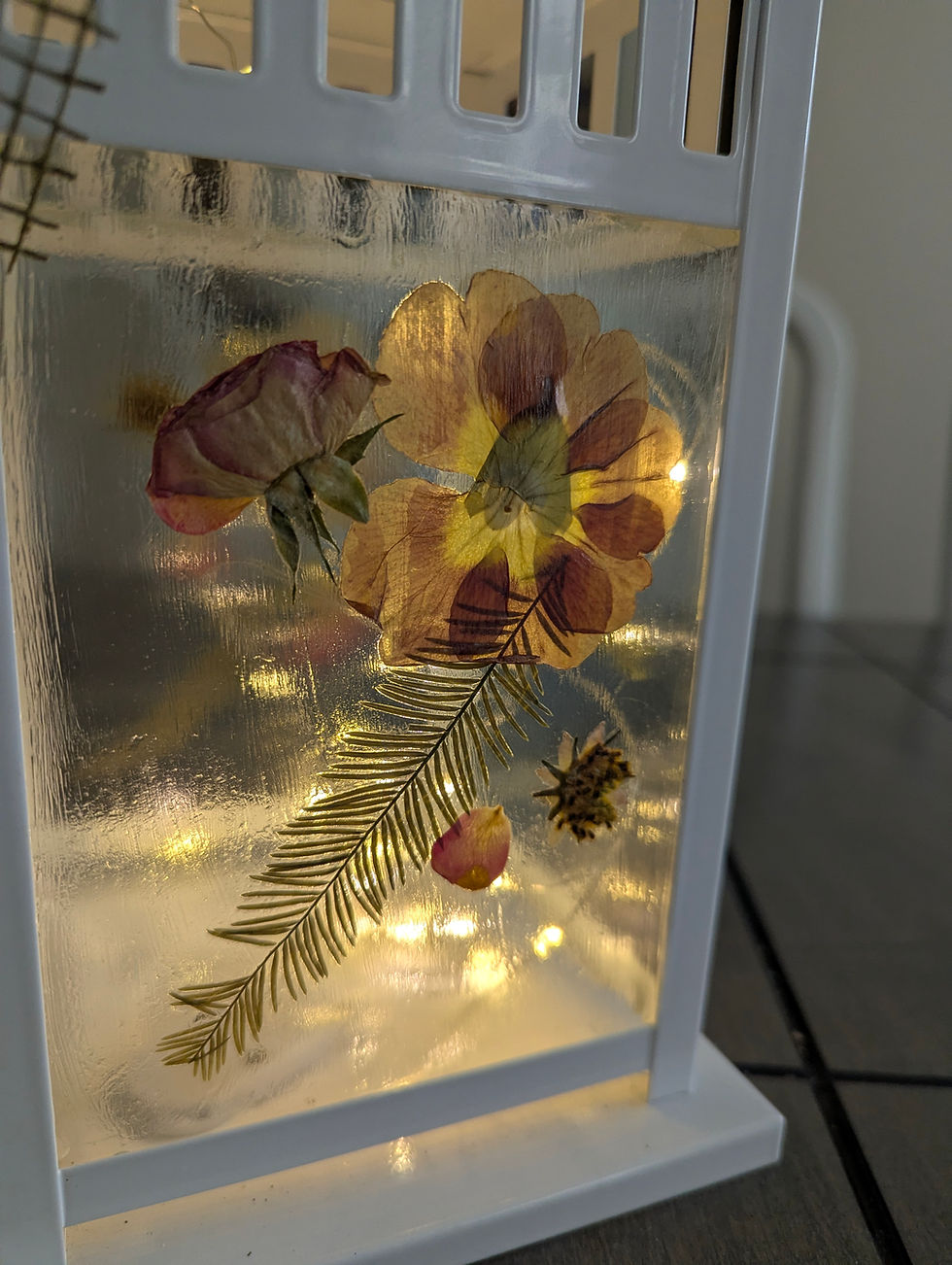 Thumbnail: PROMO! Sept 20th , 2026  1100am-1230pm Pressed Flower XL Lantern