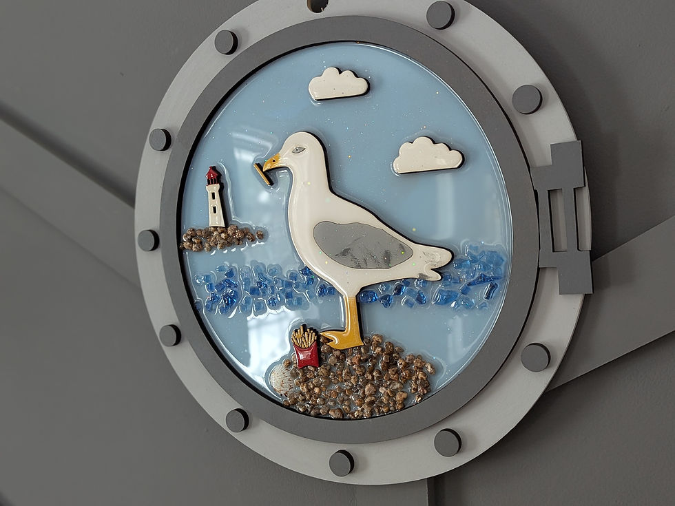 Thumbnail: Registration : April 9th, 2026  600pm-730pm - 3D Portholes Resin Pour