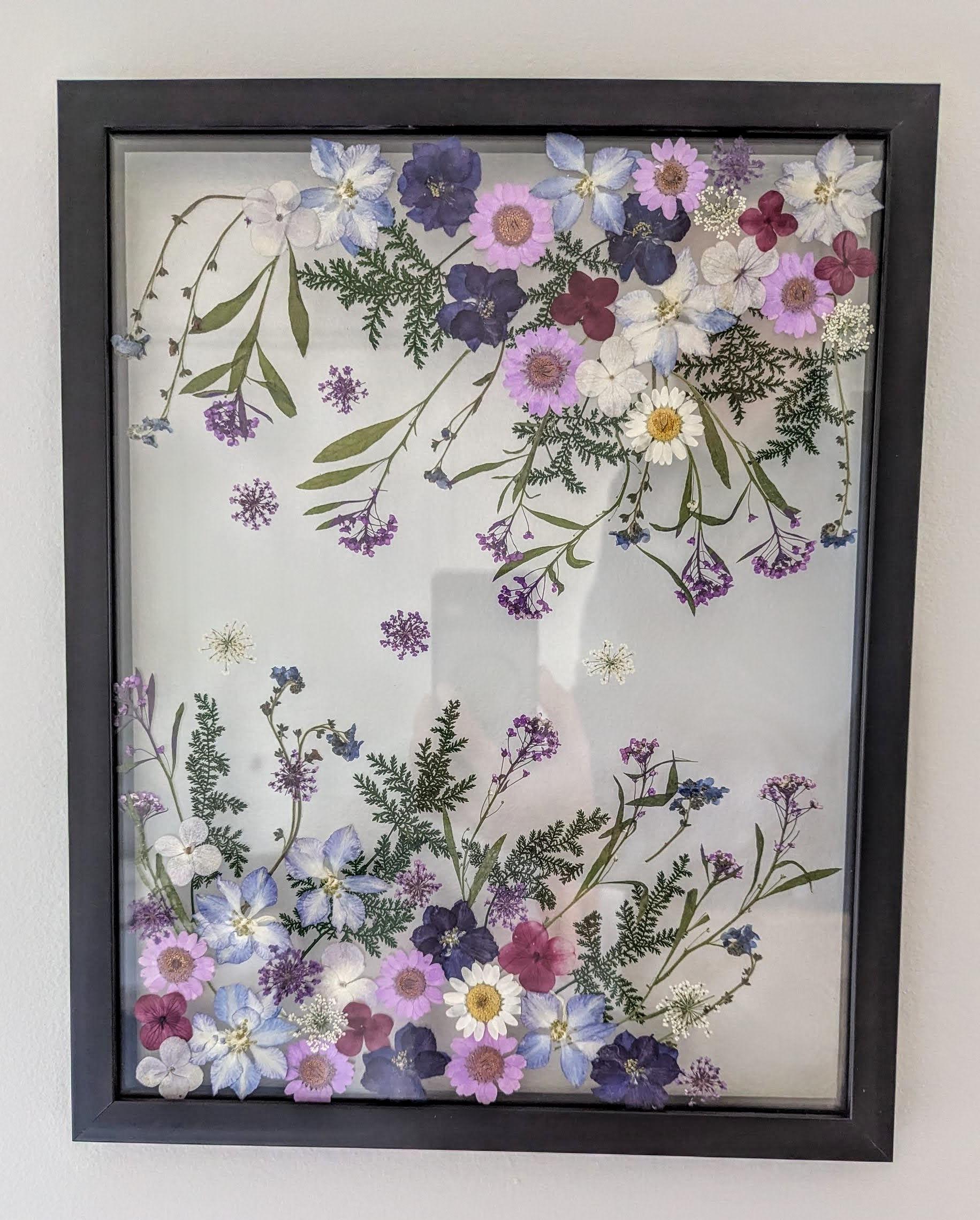 July 3rd , 2026 600pm-730pm Framed Pressed Flower Art