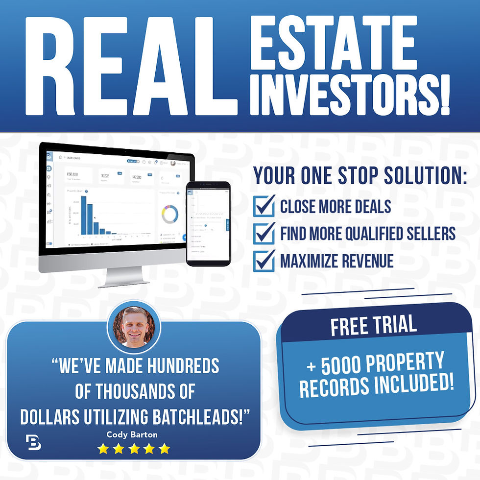 close deals, find sellers, maximize revenue. Free trial offer.