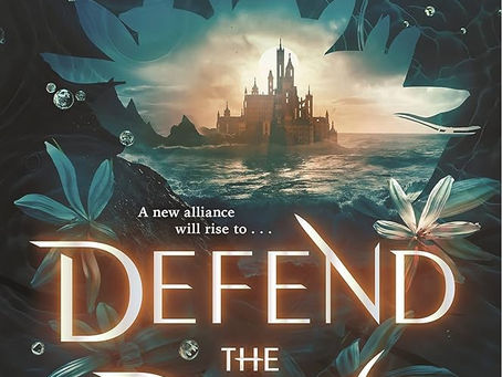 Turquoise castle and flowers