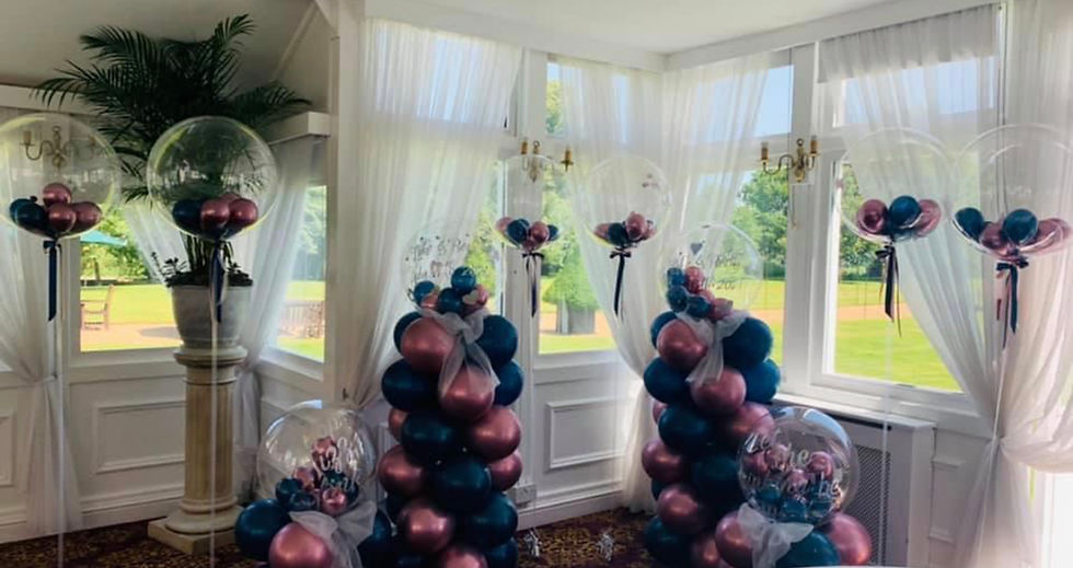 Wedding Bubble Balloons