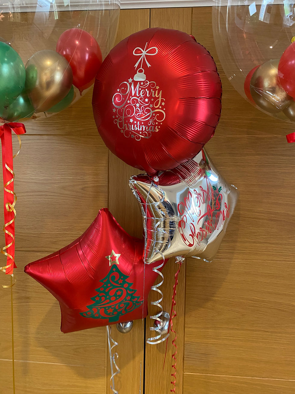 Christmas 18" Foil Bouquet