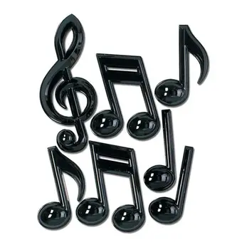 music themed party decorations