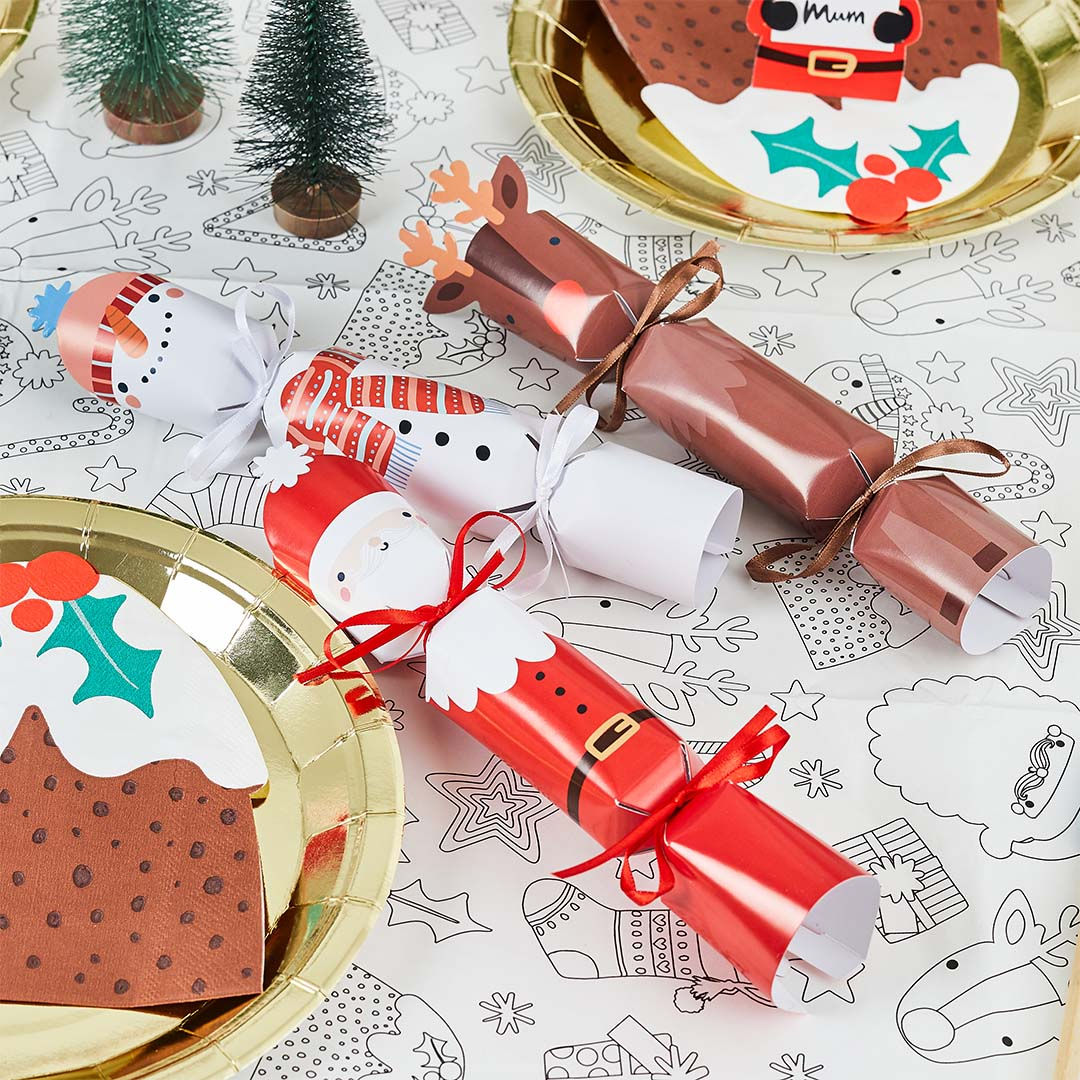 DIY Festive Friends Cracker Kit - 6pk