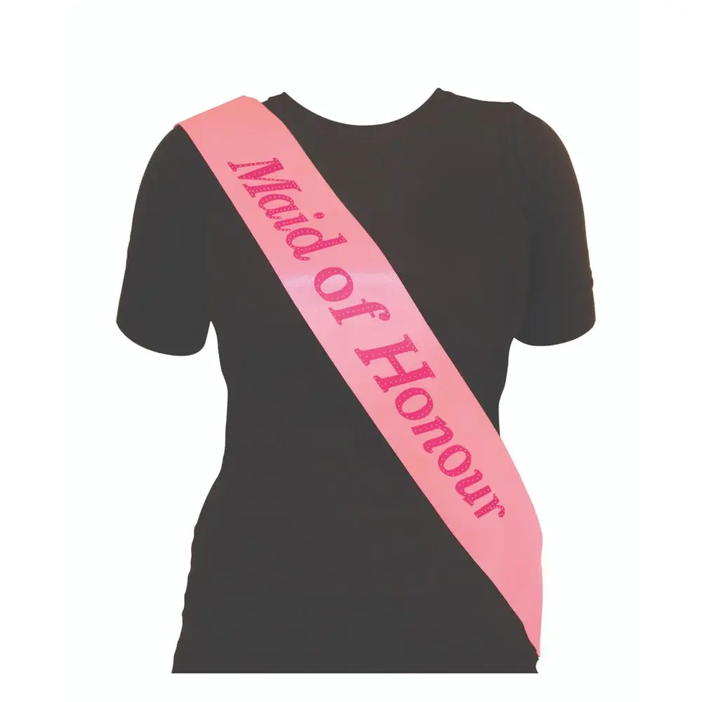 Maid Of Honour Sash