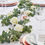 Thumbnail: Artificial Eucalyptus Garland With White Roses - 1.8m