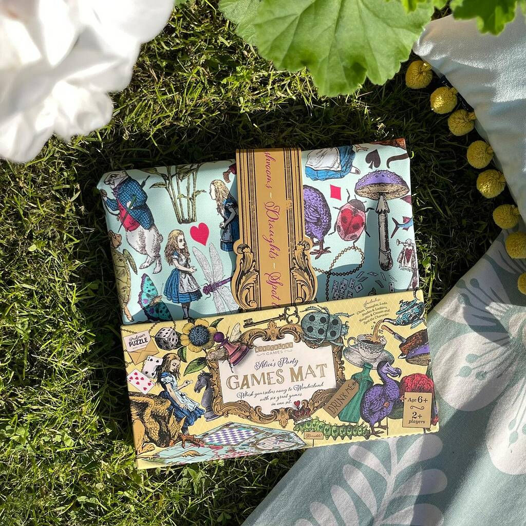 Alice In Wonderland Party Games Mat