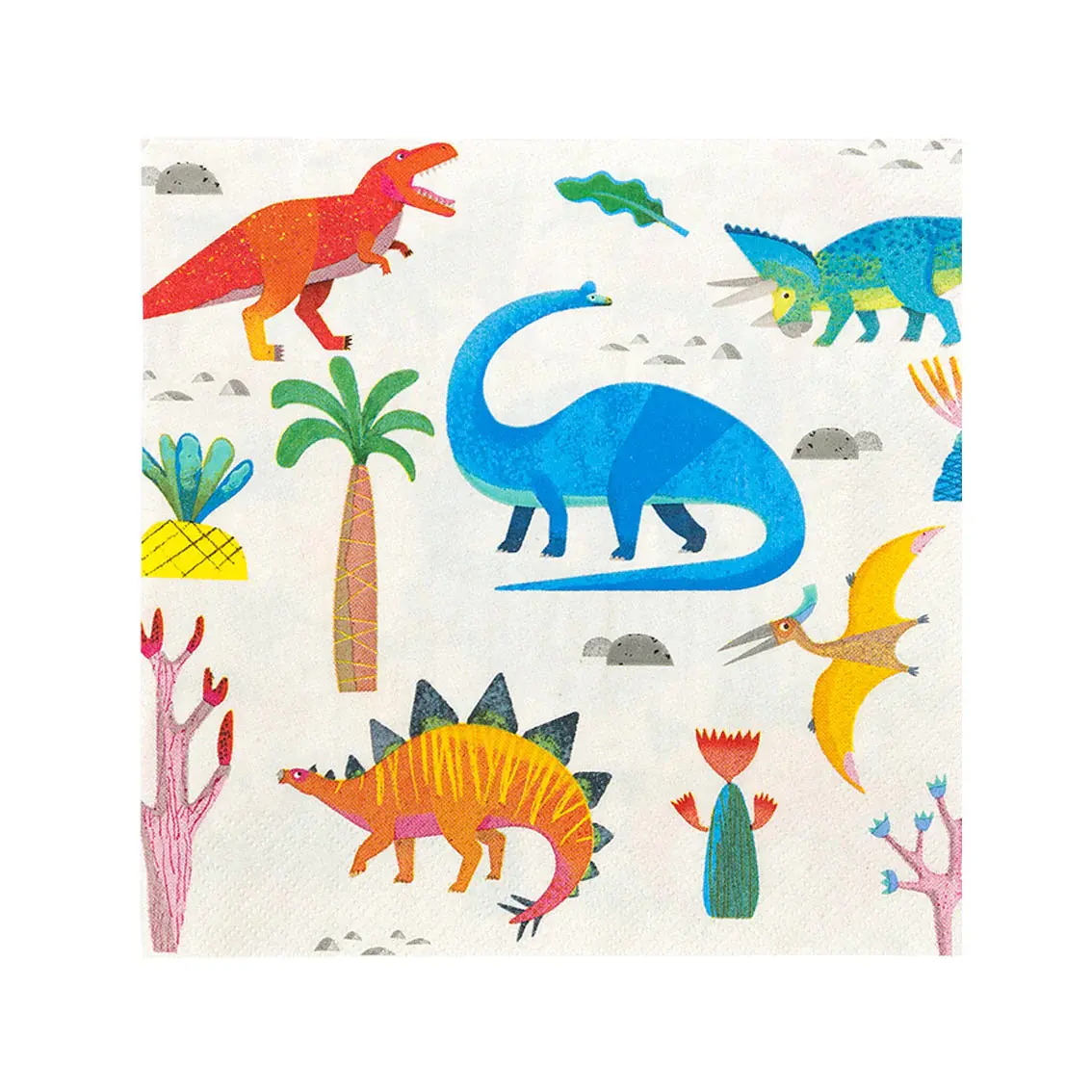 Party Dinosaur Napkins - 20pk
