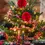 Thumbnail: Twilight Red & White Upcycled Fabric Tinsel - 3m