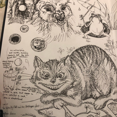 My ideas and explorational sketches of fairy tales creatures