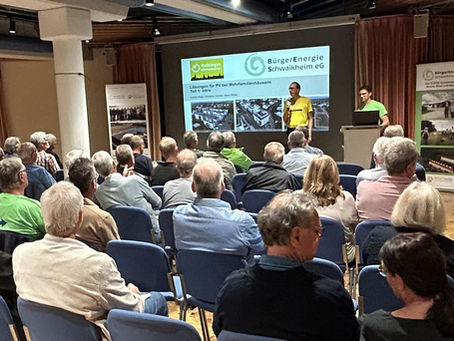 Großes Interesse beim BES-Vortrag in Waiblingen zu PV bei Mehrfamilienhäusern