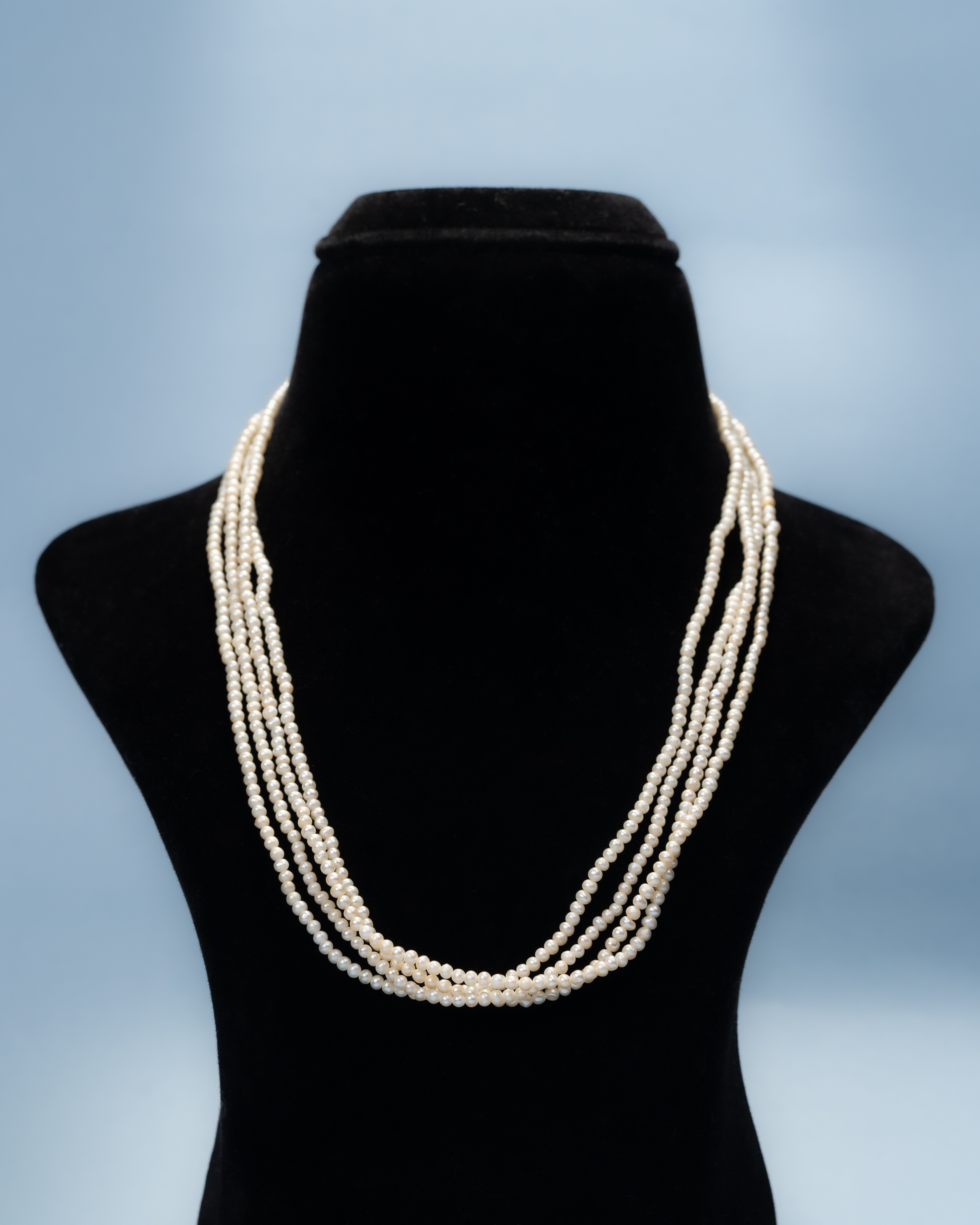 Round Pearl Necklace