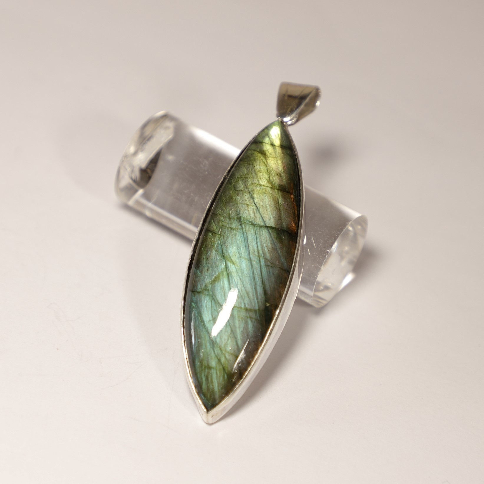 Grand pendentif labradorite