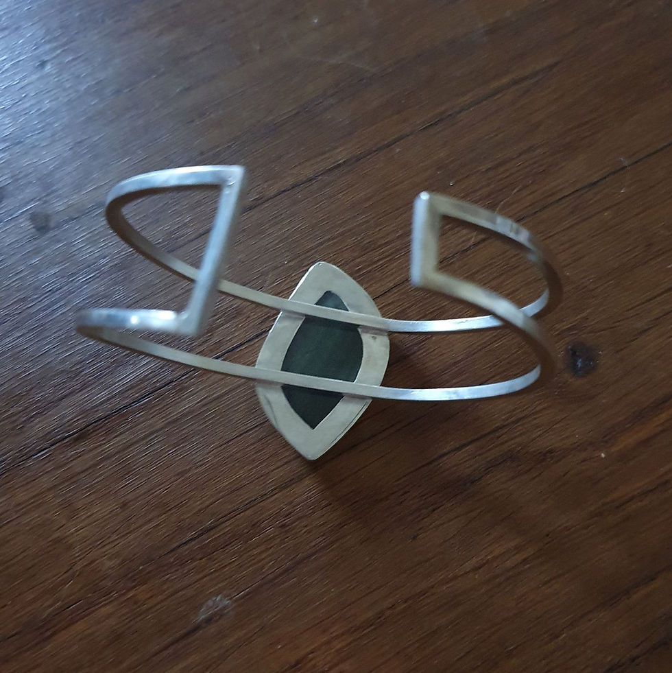 Miniature : Bracelet argent et Labradorite