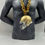 Thumbnail: Notre Dame Fighting Irish Gold Helmet Chain Gold