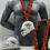 Thumbnail: Miami Dolphins Helmet Chains Orange