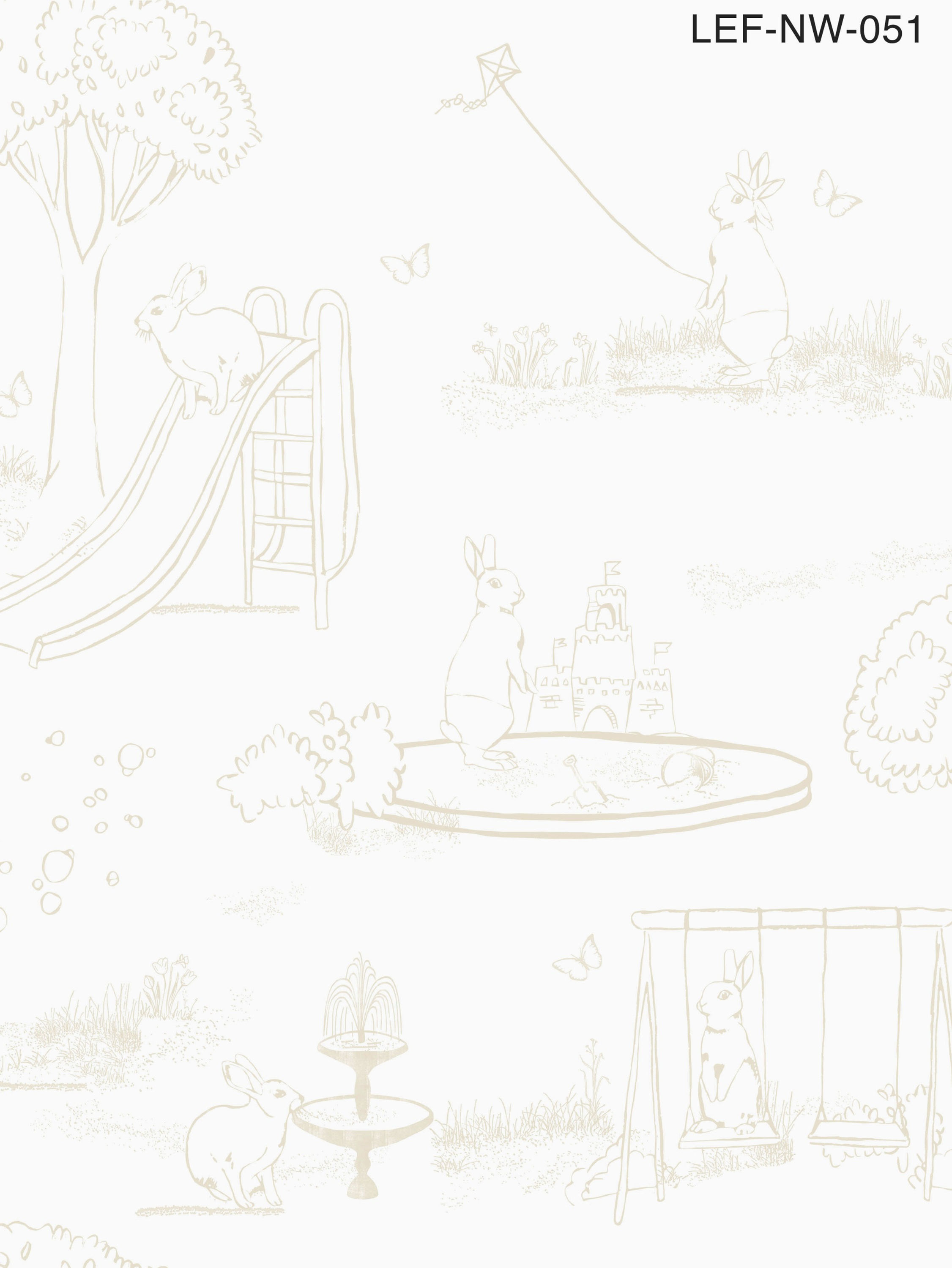 Bunny Toile