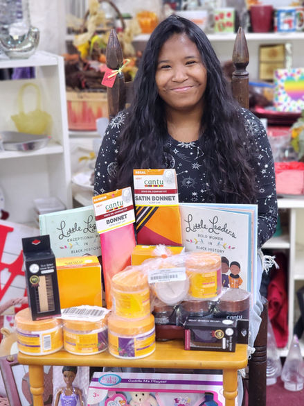 charity partner with natural haircare donations