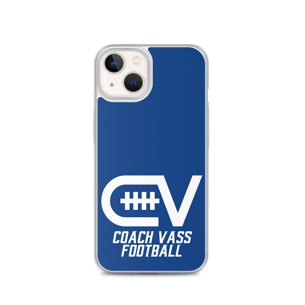 Thumbnail: iPhone Case (blue with white text)