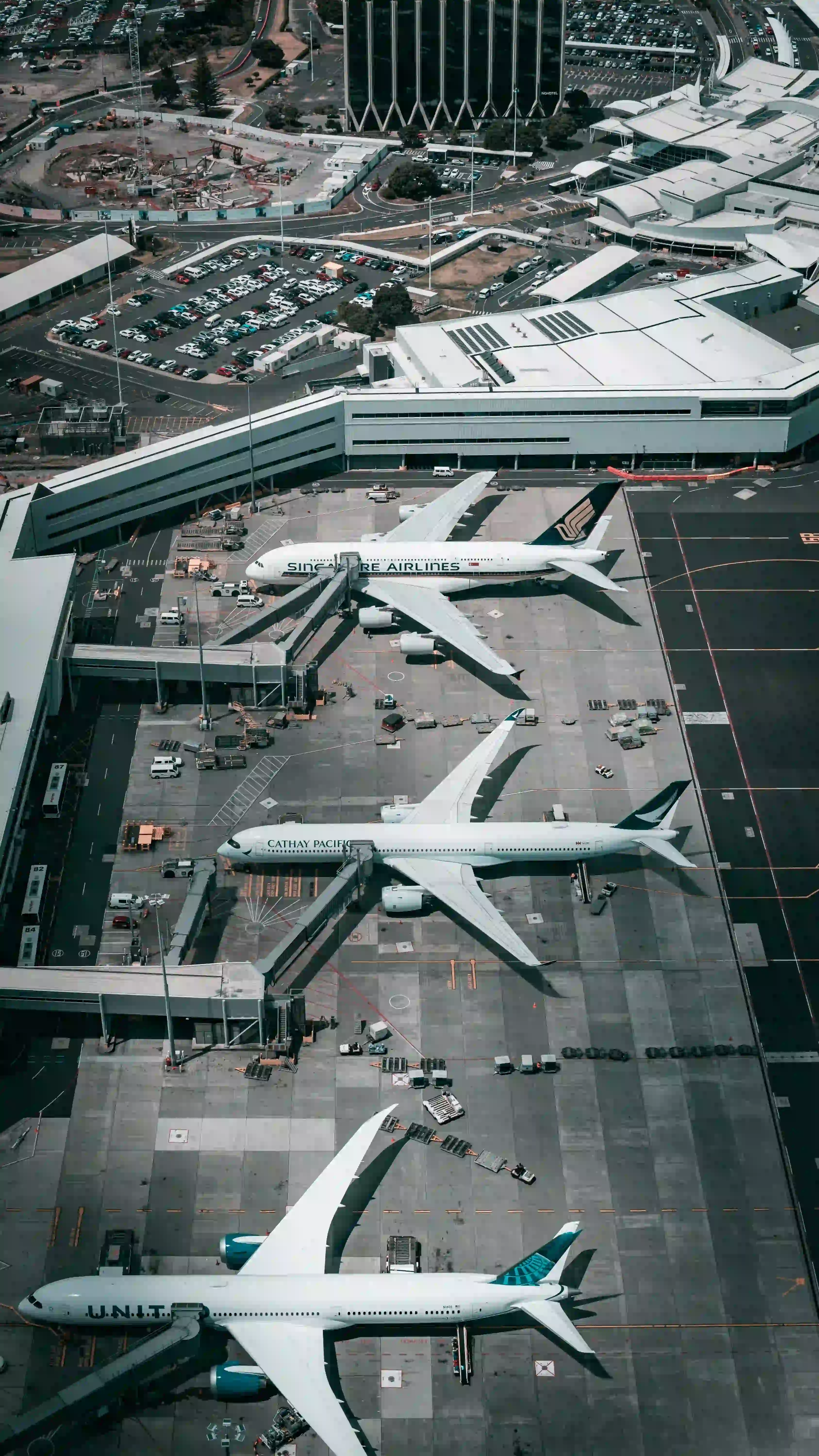 Skyview of the Airport