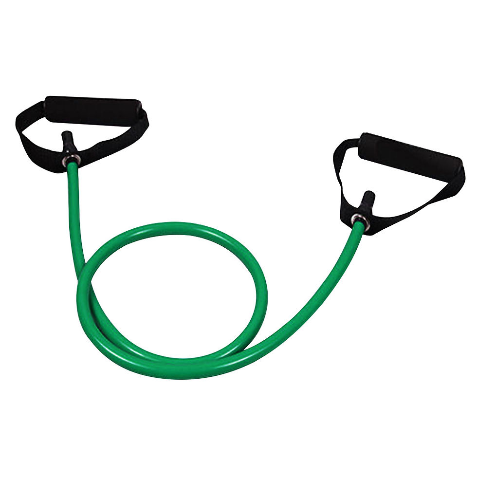 Miniatura: Exercise Cord with Handles Elastic Workout Bands Stretch Bands Legs Ankle Straps