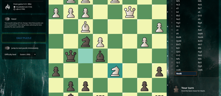 Lichess.org Puzzle of the Day