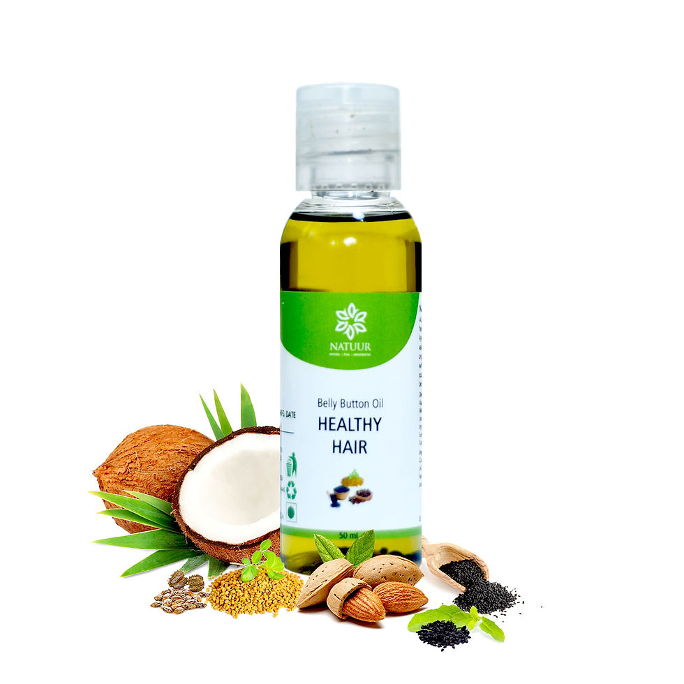 Belly Button Oil for Healthy Hair(50ml)